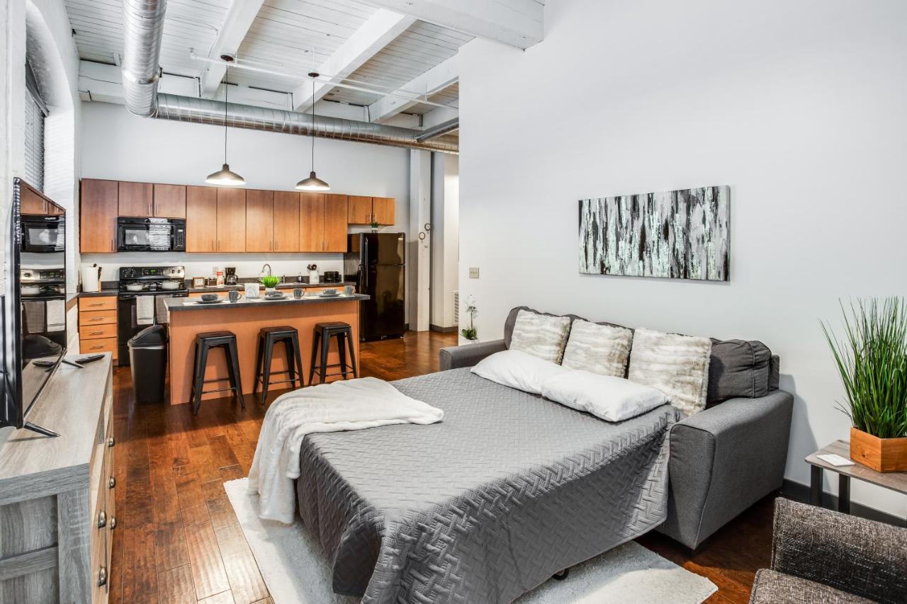 Апартаменты Ny Style Centric Loft With King Bed By Park Ave Рочестер Экстерьер фото